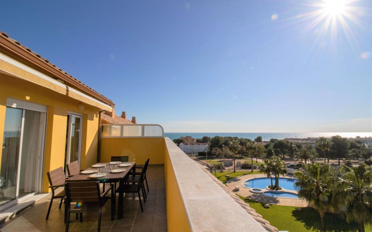 Atico Con Vistas Al Mar , Wifi Y Piscina - Sierra Irta Albert Villas Alcossebre Εξωτερικό φωτογραφία